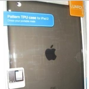 Apple iPAD 2 Cover Pattern TPU Case (Black) Luardi